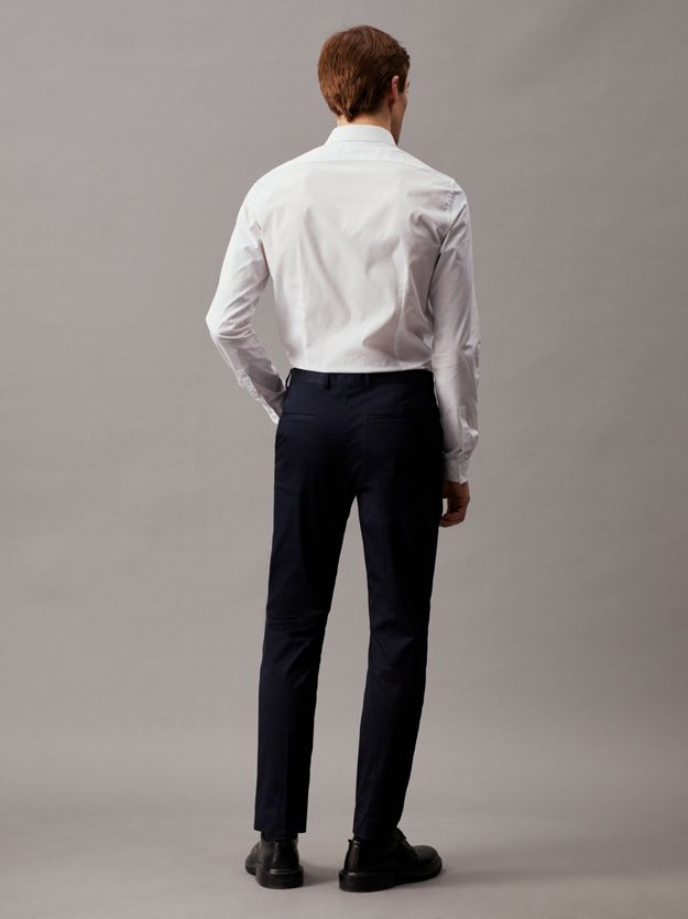 Extra Slim Poplin Stretch Shirt
