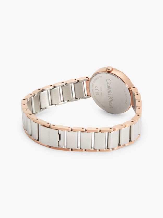 Two Tone Link Bracelet Watch