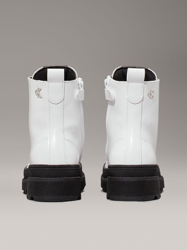 Kids Lace-Up Boots with Zip