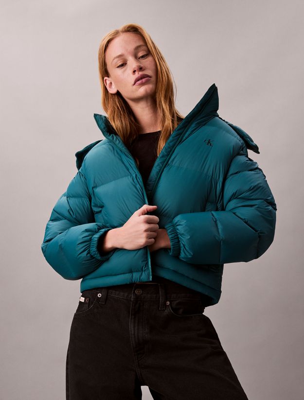 Short Down Puffer Jacket