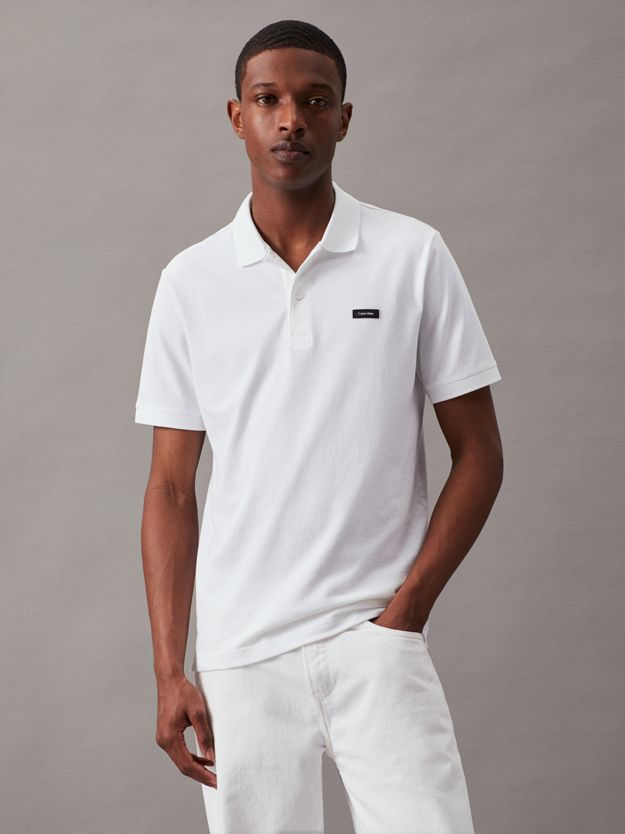 Slim Stretch Pique Polo Shirt