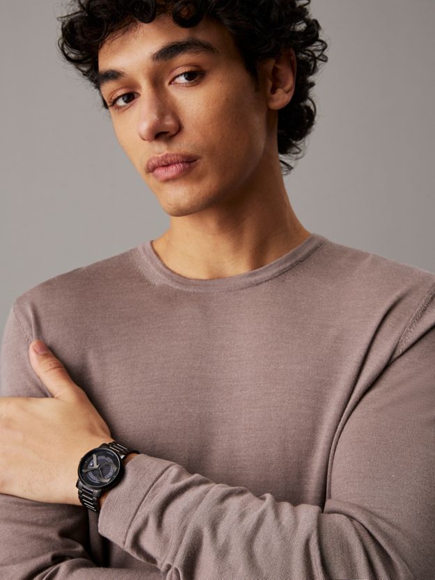 Skeleton Dial Automatic Watch - CK Iconic