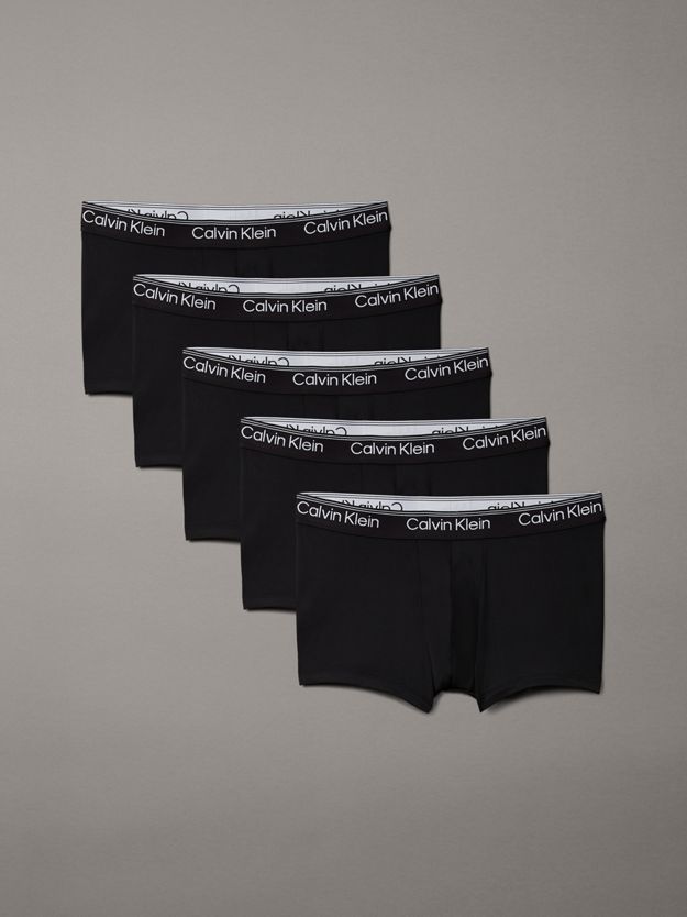5 Pack Low Rise Trunks - Micro Stretch