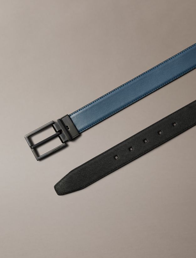 Reversible Soft Nappa Leather Belt