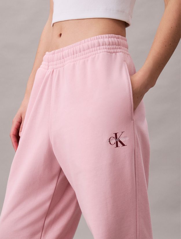 Cotton Terry Monogram Joggers