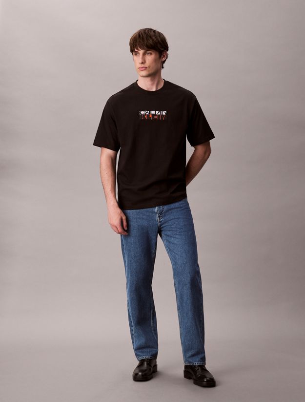 Block Logo Graphic Relaxed T-Shirt