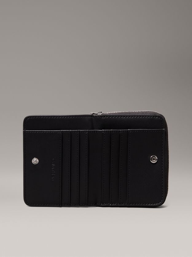 Logo RFID Zip Around Wallet