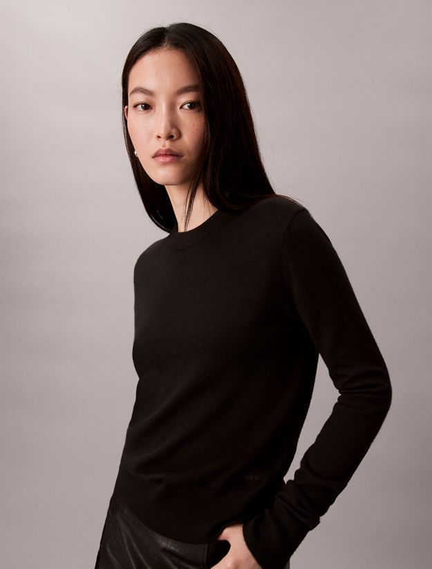 Merino Wool Crew Neck Jumper