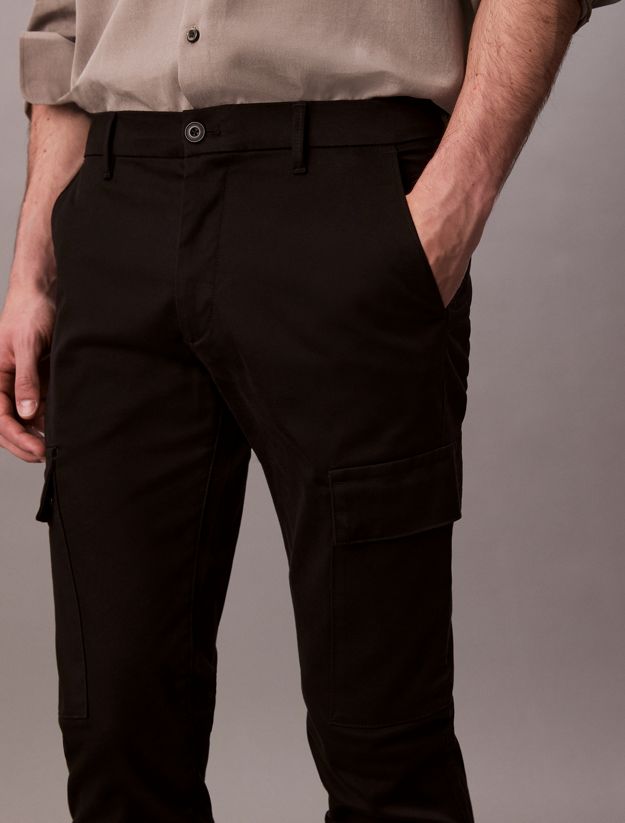 Slim Stretch Cargo Trousers