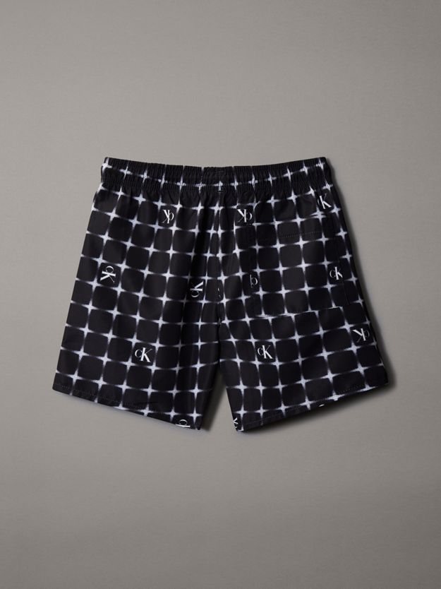 Boys Swim Shorts - CK Monogram