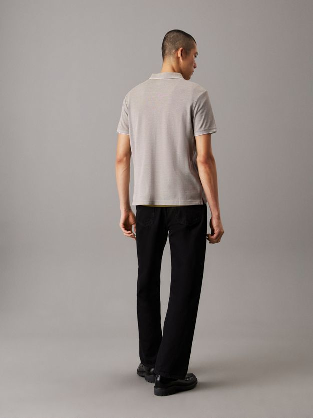 Oxford Two Tone Polo Shirt