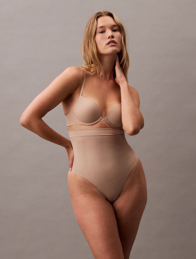 High Waisted Shapewear Thong - Secure Sculpt