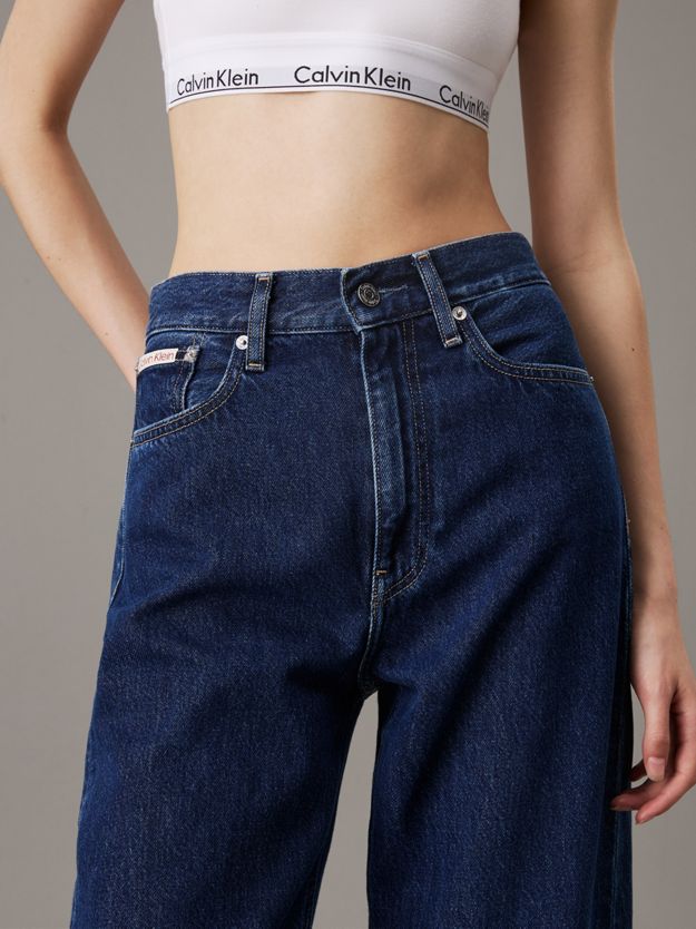 High Rise Barrel Jeans