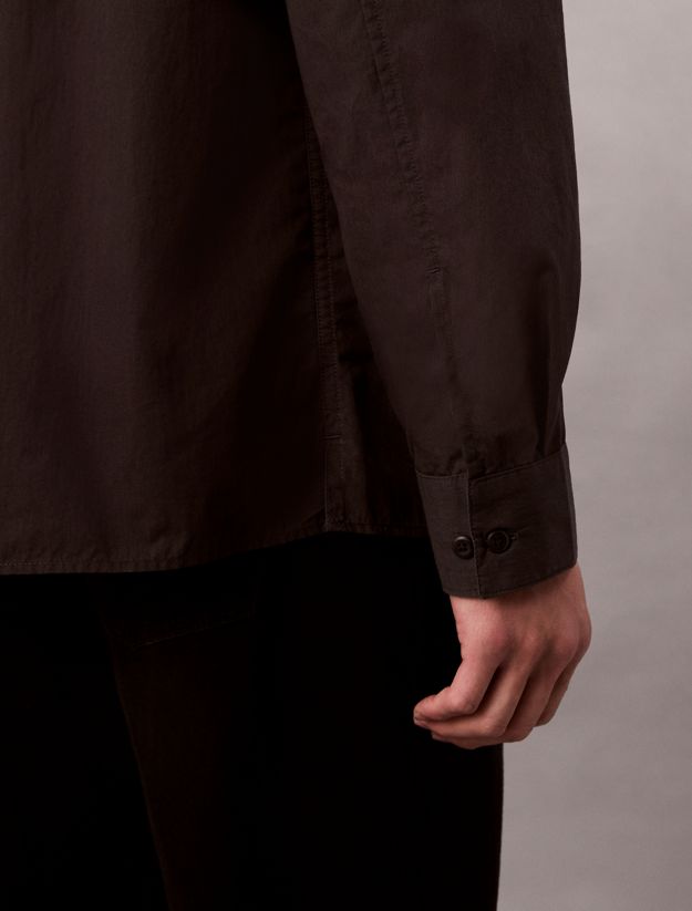 Cotton Nylon Relaxed Shirt