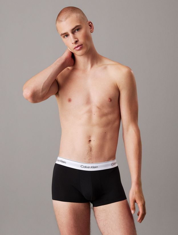 5 Pack Low Rise Trunks - Icon Cotton Stretch