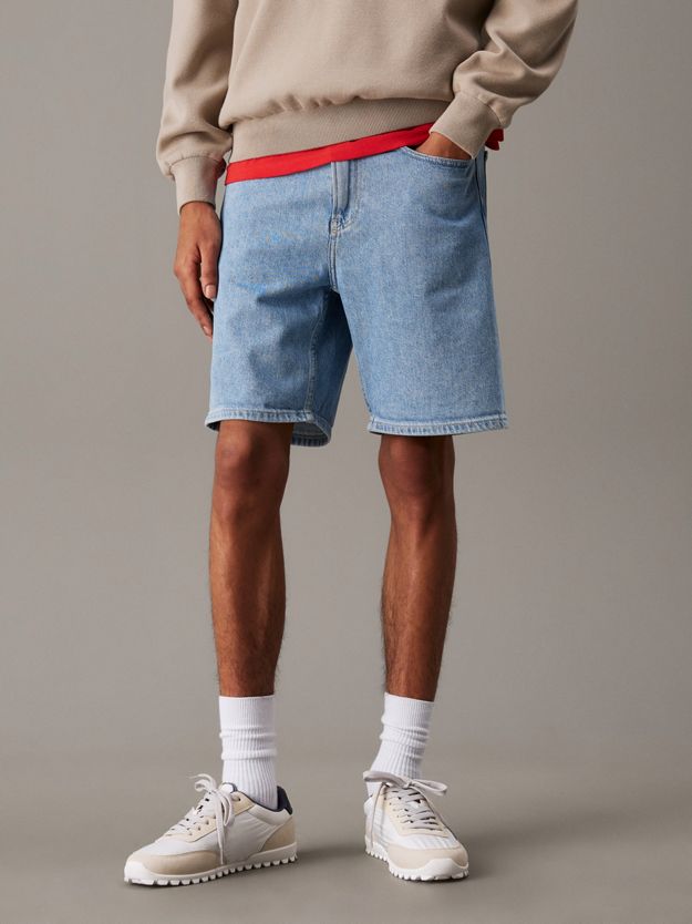 Relaxed Denim Shorts