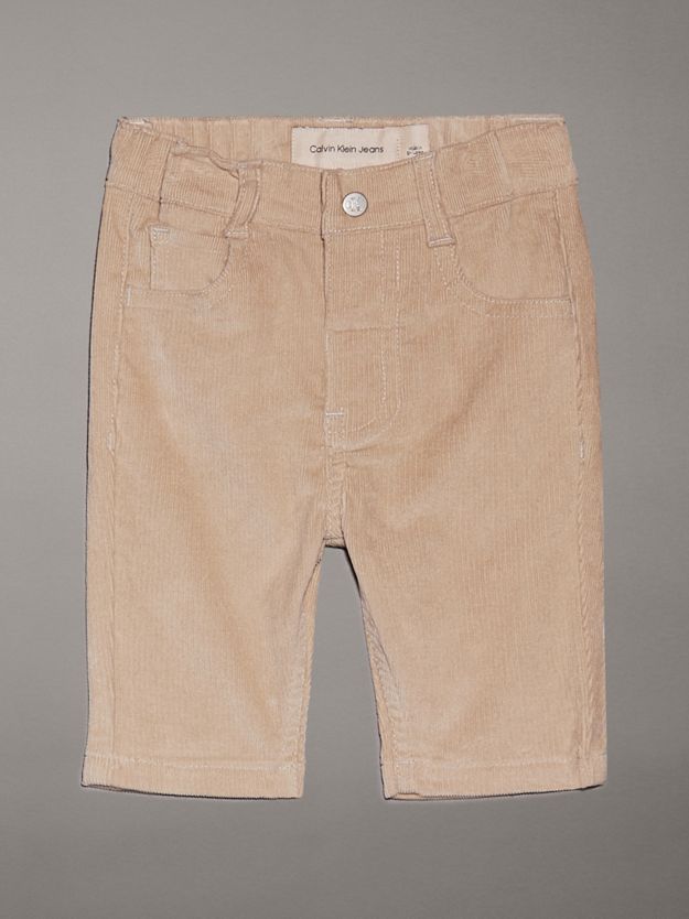 Newborn Ribbed Corduroy Trousers