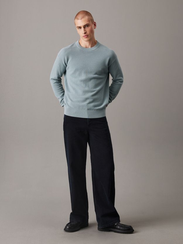 Textured Cotton Jumper