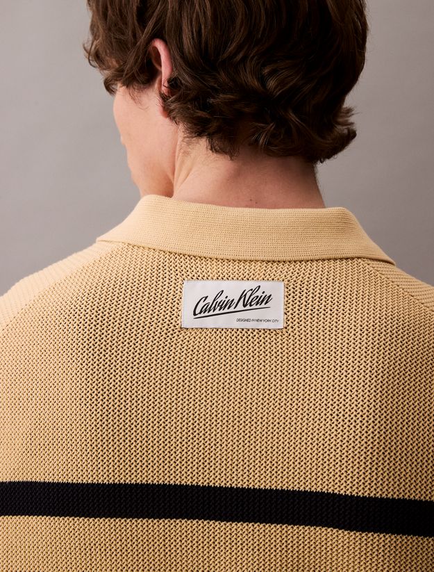 Striped Relaxed Polo