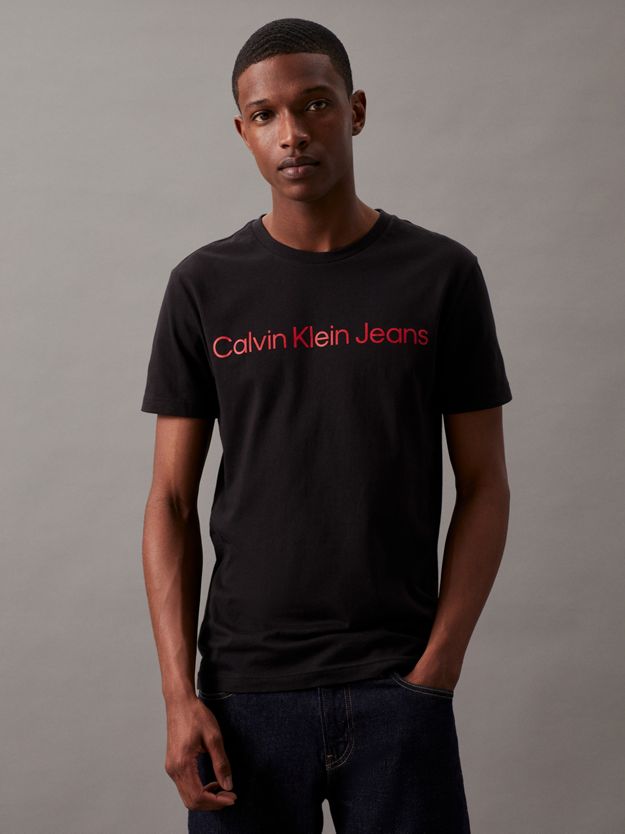 Slim Cotton Logo T-shirt