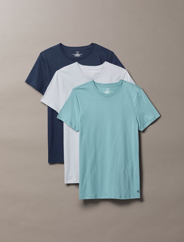 3 Pack Crewneck T-Shirt - Cotton Classics