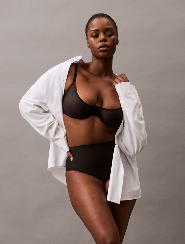 Sculpted Shapewear Briefs - Stay Put Mesh