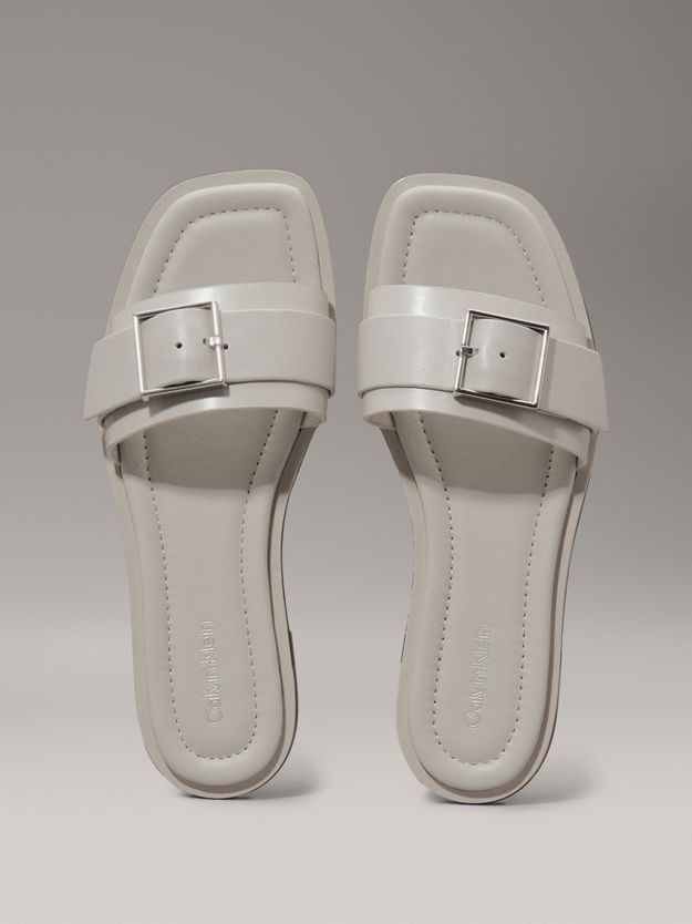 Leather Sliders