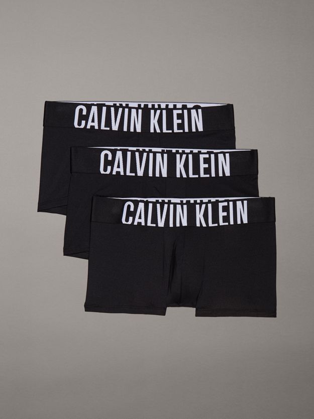 3 Pack Low Rise Trunks - Intense Power Micro