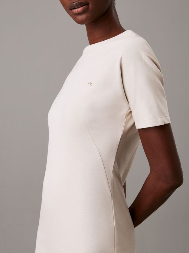 Slim Midi T-shirt Dress