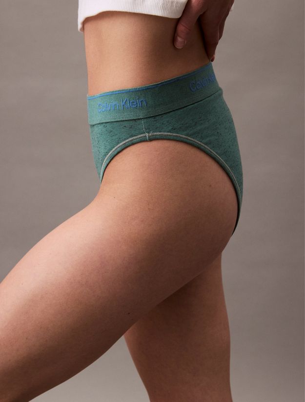 High Leg Tanga - Icon Cotton Stretch