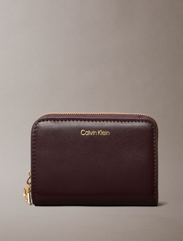 Leather Medium Zip Wallet