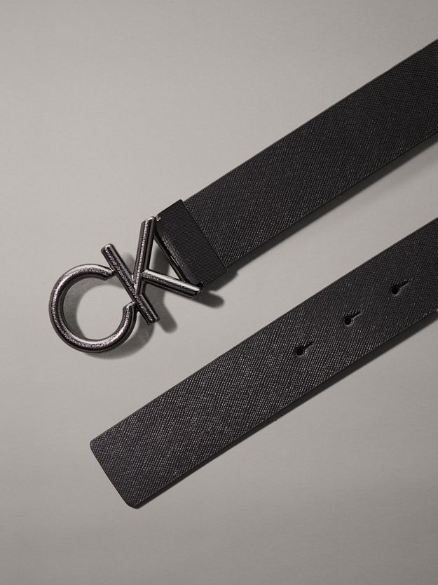 Leather Logo Belt