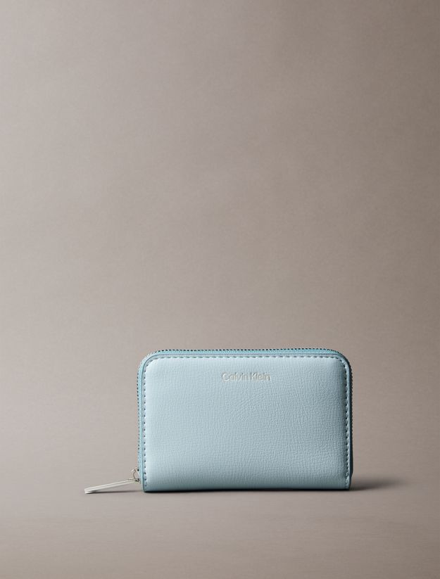 Foil Logo Square Zip Wallet