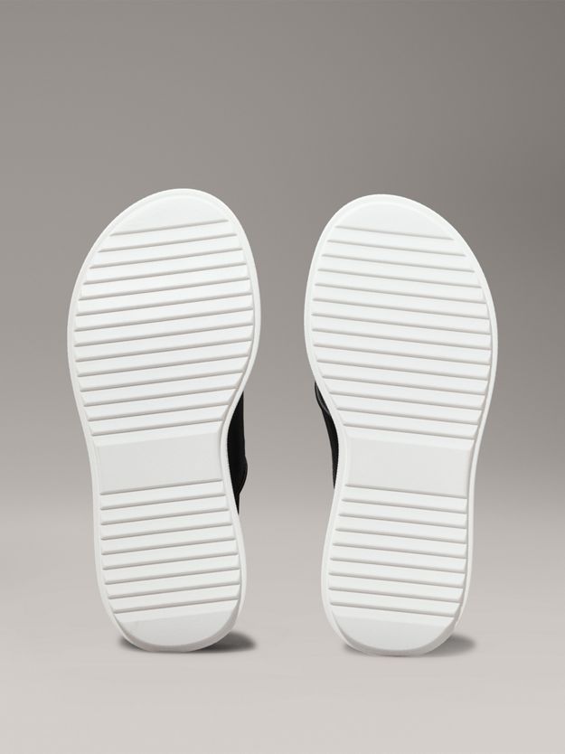 Kids Platform Satin Sandals