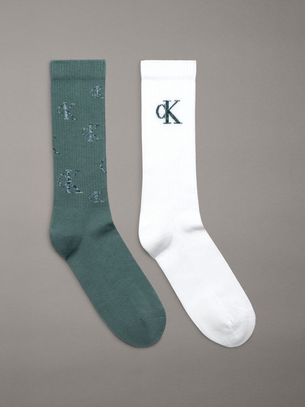 2 Pack Crew Socks