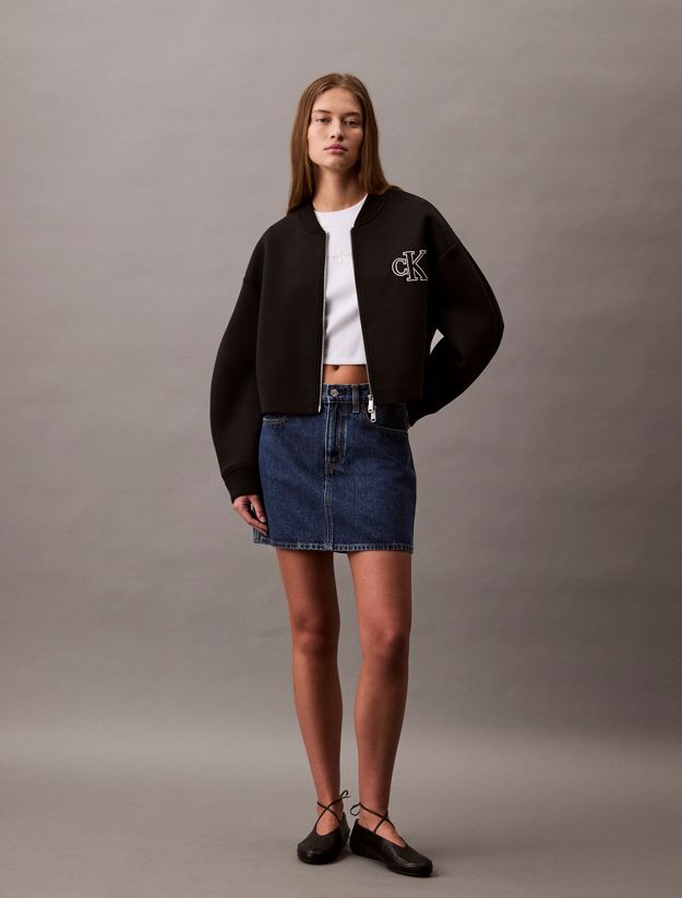 Relaxed Bomber Jacket