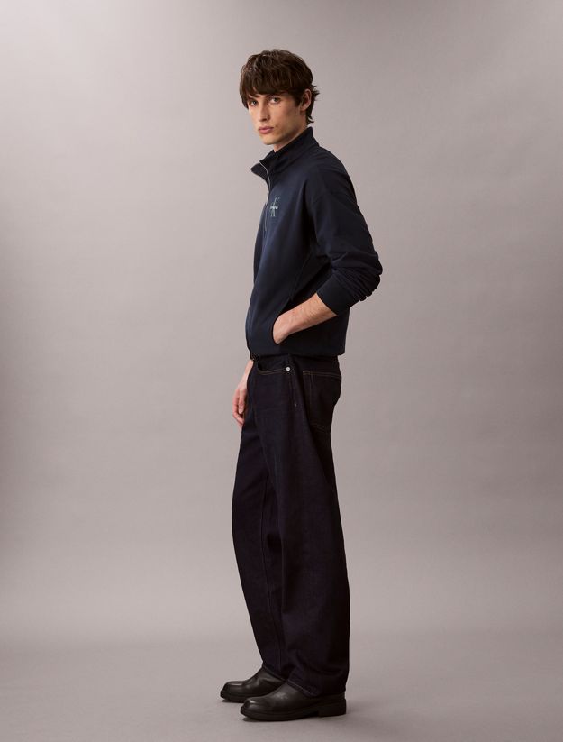 Premium Terry Relaxed Quarter Zip Sweatshirt