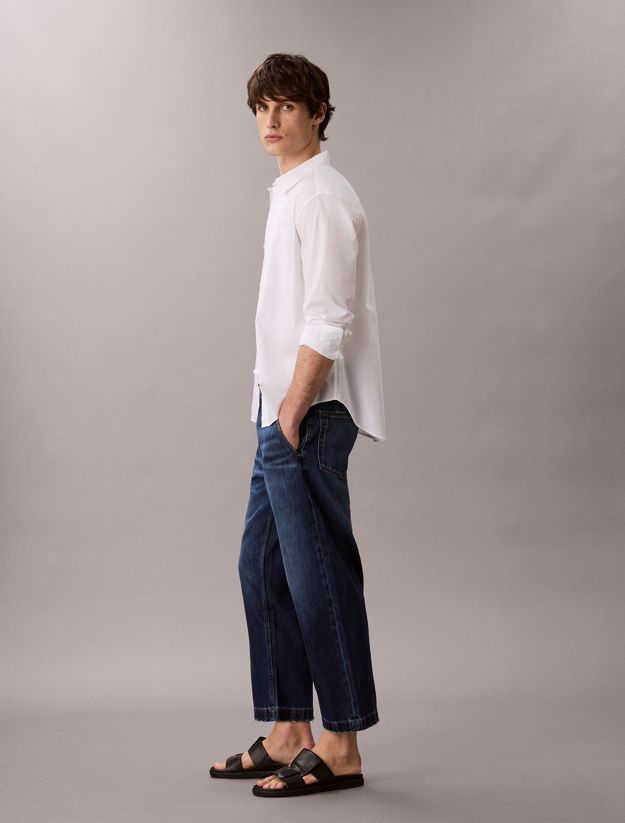 90's Tapered Cropped Jeans