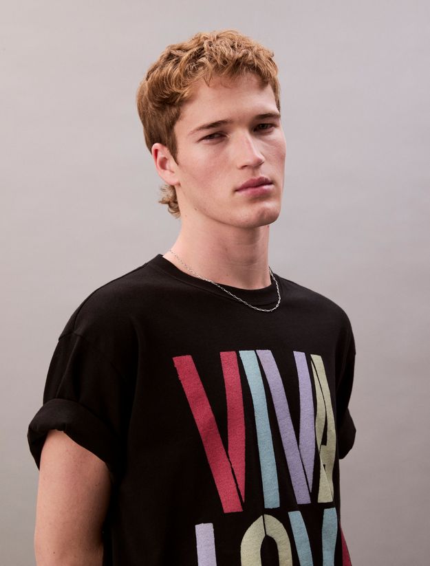 Marc Hundley Pride Viva Love Graphic Relaxed T-Shirt