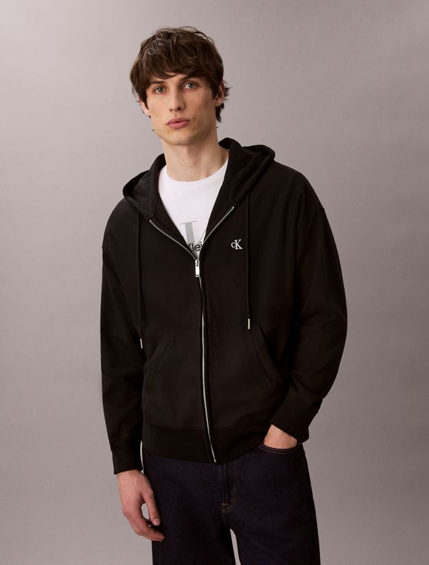 Premium Terry Relaxed Zip Hoodie