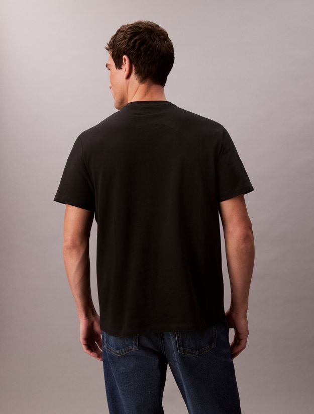 Embroidered Monogram Logo Relaxed T-Shirt