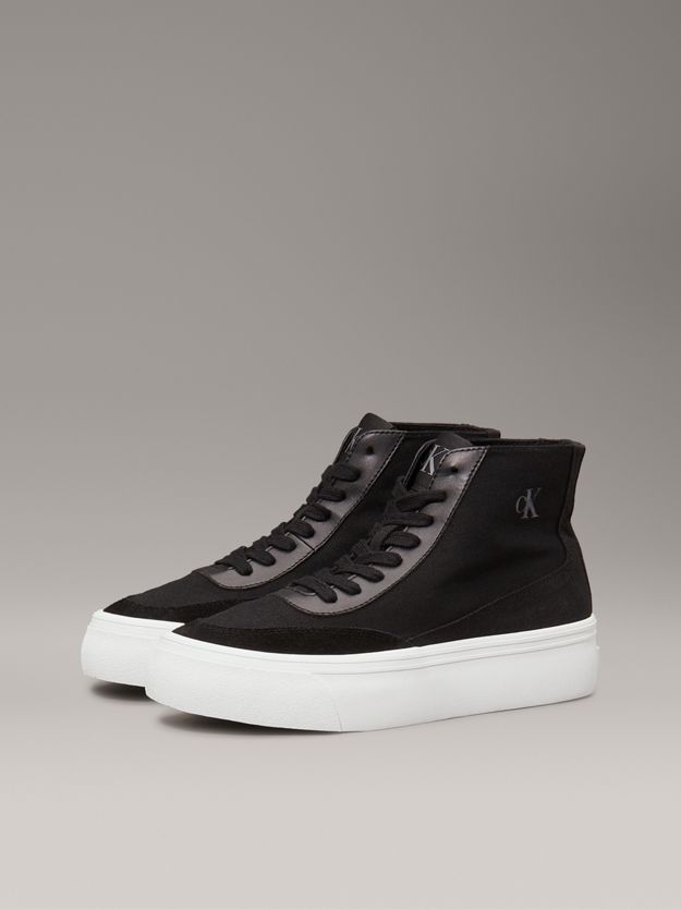 Canvas Platform High-Top Trainers