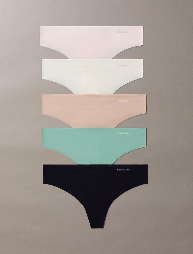 5 Pack Thongs - Invisibles