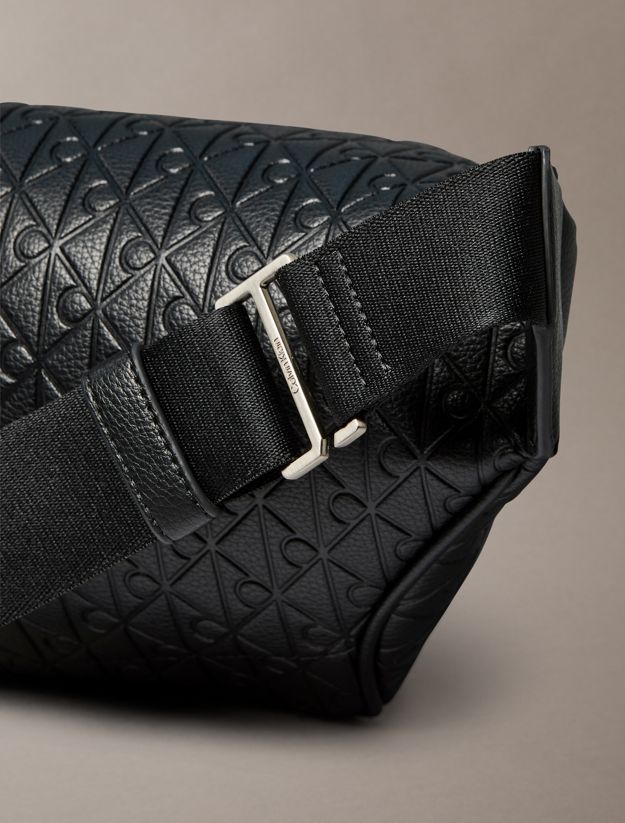Embossed Allover Monogram Waistpack