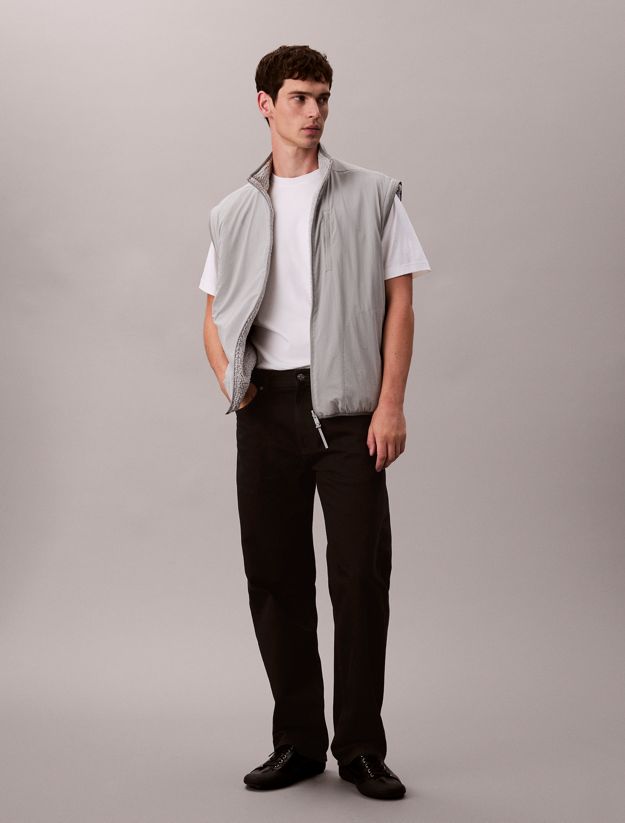 Reversible Sherpa Fleece Zip Up Jacket