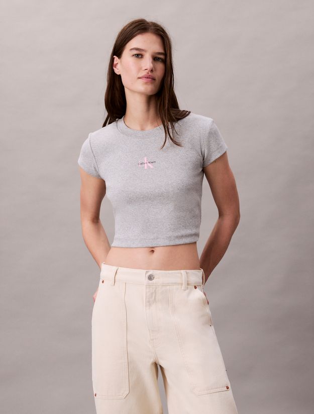 Monogram Logo Baby Tee