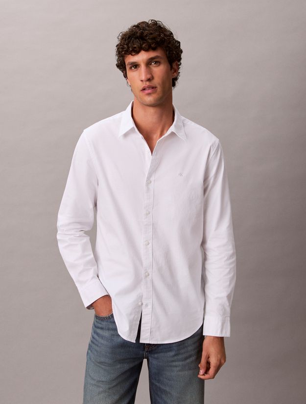 Solid Classic Oxford Button-Down Shirt