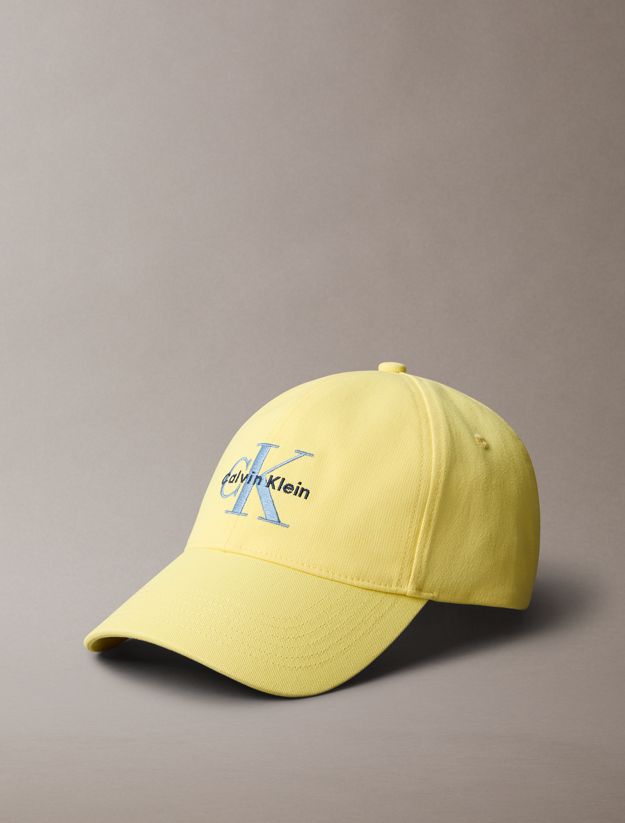 Embroidered Monogram Logo Baseball Cap
