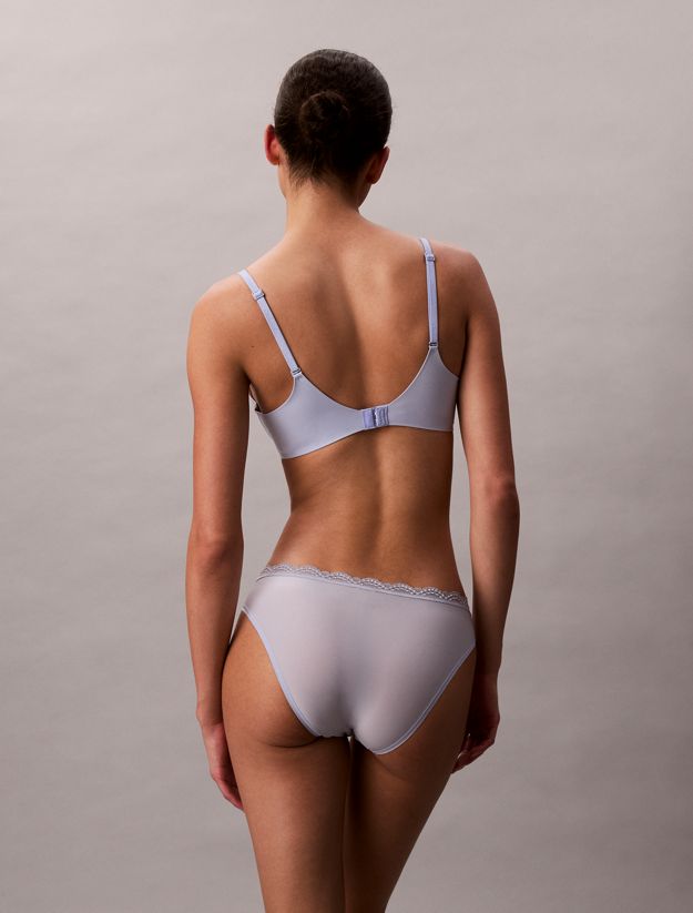 Bikini Briefs - Microfibre Stretch with Lace