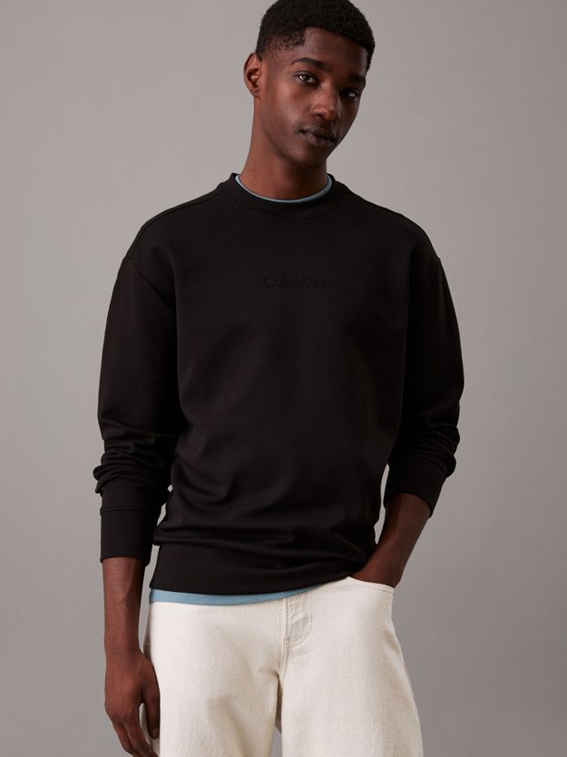 Relaxed Technical Interlock Sweatshirt